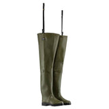 Aigle Truite Waders Natural Rubber Multi Purpose Waterproof Fishing Thigh Waders