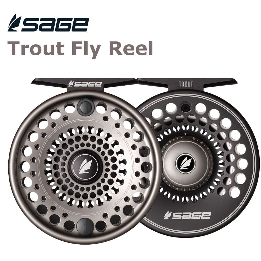 Sage Trout 4/5/6 and 6/7/8 Fly Fishing Lightweight Aluminium Arbor Fly –  Country Sports Northern Ireland