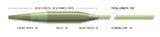 Airflo Sixth Sense Intermediate Delta Taper WF5/6 and 7/8 Mid Intermediate Fly Fishing Line