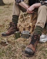 Hoggs of Fife Artemis Full Grain Leather Steel Toe Slip Resistant Safety Lace-up Work Boots