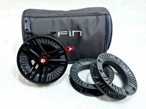 Greys Fin Cassette Trout Sea Trout Salmon Fly Fishing Reel with Reel Pouch and 2 Spare Spools