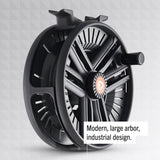 Greys Fin Cassette Trout Sea Trout Salmon Fly Fishing Reel with Reel Pouch and 2 Spare Spools