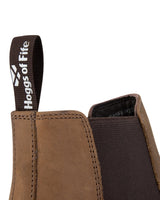 Hoggs Of Fife Mens Banff Country Full Grain Leather Brown/Walnut Breathable Chelsea Dealer Boots (Sizes UK 6.5-12)