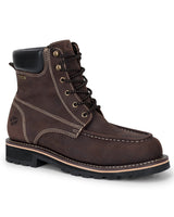 Hoggs Of Fife Selkirk Moc Moisture Wicking Waterproof Leather Work Boot (UK Size 7-13)