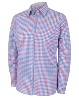 Hoggs of Fife Ladies Becky II 100% Cotton Long Sleeve Classy Country Shirt (Sizes UK 8-20)