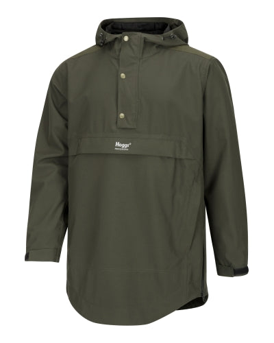 Hoggs of Fife Mens Green King II Waterproof Lightweight Durable Hunting Shooting Fishing Farming Smock Jacket (Sizes UK S-3XL)