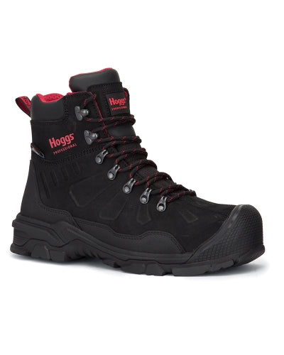 Hoggs of Fife Poseidon S3 Safety Lace-Up Work Boot Leather Steel Toe Slip/Oil Resistant Waterproof Boot