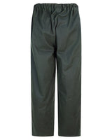 Hoggs of Fife Mens Adjustable Hunting Farming Fishing Waterproof Waxed Overtrousers with Elasticated Waist (Sizes S-2XL)