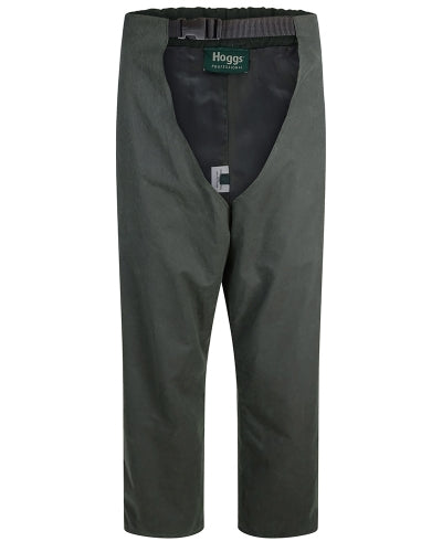 Hoggs of Fife Mens Waxed Waterproof Hunting/Farming/Work/Fishing Treggings with Elasticated Waist