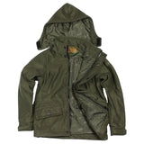 Game Kids Trekker Full Zip Waterproof Windproof Breathable Detatchable Hooded Country Jacket (Ages 2/3-13 years)