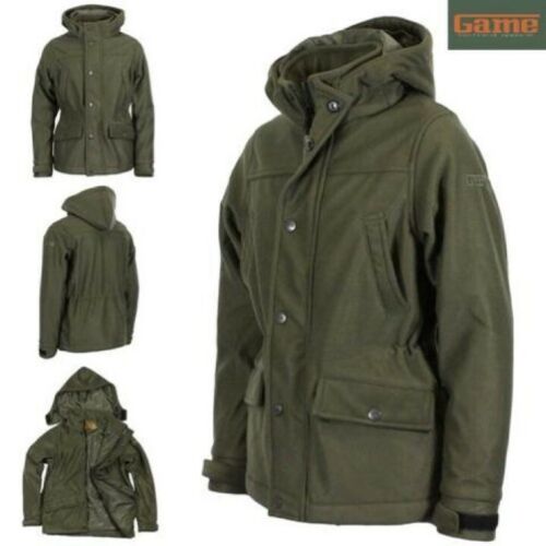 Game Kids Trekker Full Zip Waterproof Windproof Breathable Detatchable Hooded Country Jacket (Ages 2/3-13 years)