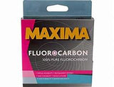 Maxima 180m/200yd 100% Pure Fluorocarbon Fishing Line (4lb 5lb 6lb 8lb 10lb 12lb 15lb Sizes Available) Ideal for Fly Fishing Leader