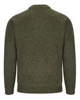 Hoggs of Fife Mens Melrose V-Neck Marled British Knit Shooting Jumper Hunting Farming Country Pullover (Sizes S-3XL)