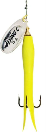 Mepps Aglia Flying C Yellow/Red/Black/Orange 10g 15g 25g Salmon Sea Trout Fishing Lure