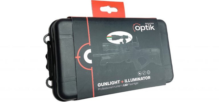 Richter Optik Rechargeable CREE LED 250 Lumen Waterproof Gunlight and Illuminator Kit
