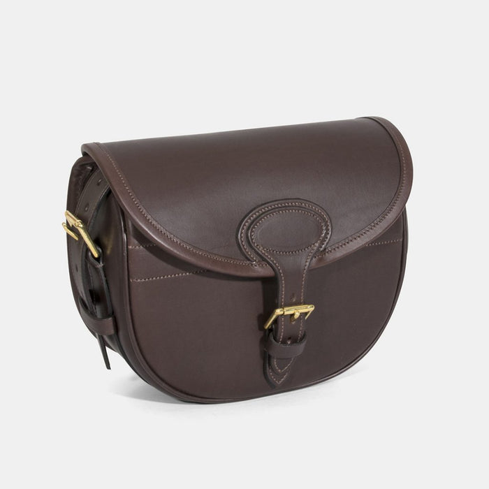 GMK Stockbridge Quality Leather Cartridge Bag (Holds 100 12G Cartridges)