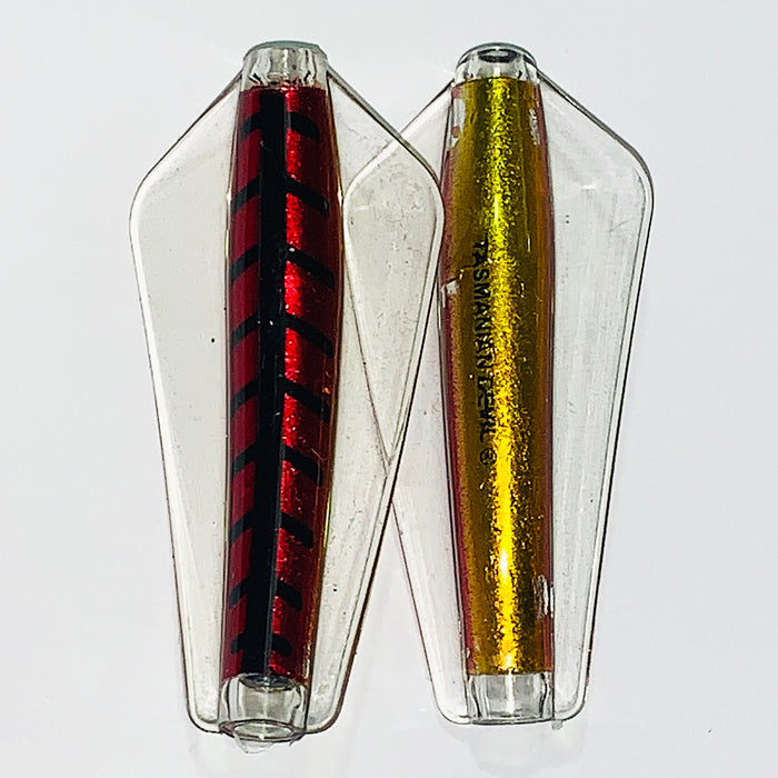 Tasmanian Devil 43 Stinger Red Gold 13g 20g 26g Trout Sea Trout Salmon Fishing Lure