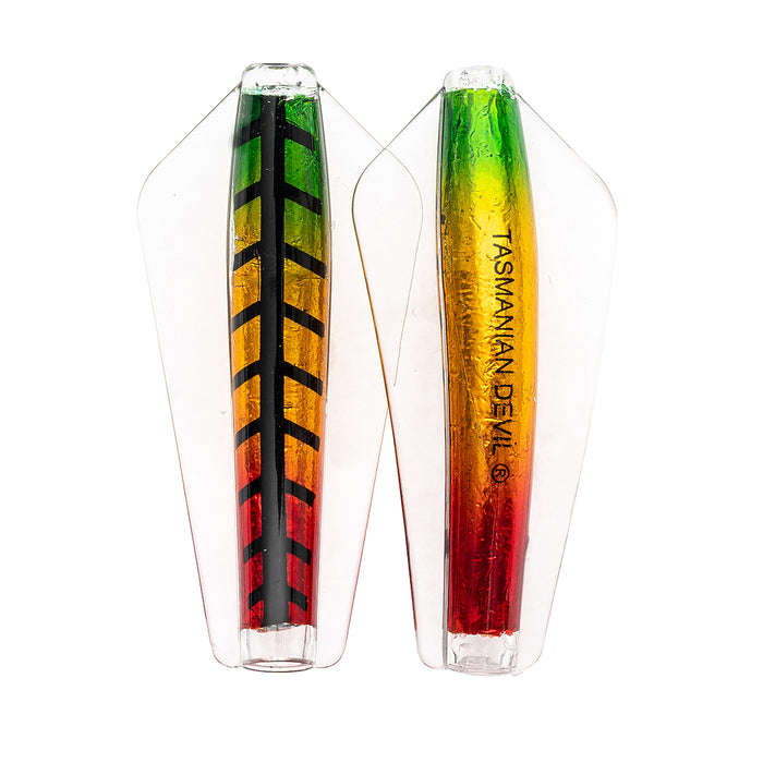 Tasmanian Devil 51 Christmas Tree Green Gold Red 13g 20g 26g Trout Sea Trout Salmon Fishing Lure