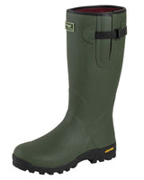 Hoggs Of Fife Field Sport 4mm Neoprene-lined Natural Rubber Wellington Boot with Vibram Sole (Sizes UK 4-12)