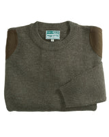Hoggs Of Fife Mens Round Neck Melrose Hunting Farming Shooting Jumper Country Pullover (Green and Navy Available with Sizes S-3XL)