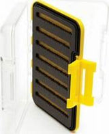 Leeda Profil Durable Clear Lid Double Sided Slotted Foam Fly Fishing Fly Box (Holds 250 Flies)