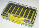 Leeda Profil Durable Clear Lid Double Sided Slotted Foam Fly Fishing Fly Box (Holds 250 Flies)