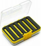 Leeda Profil Durable Clear Lid Double Sided Slotted Foam Fly Fishing Fly Box (Holds 250 Flies)