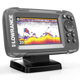 Lowrance Hook 2-4X GPS Plotter Bullet Sonar Fishfinder with Transducer, Waypoint Plotter and SolarMAX Display