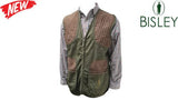 Bisley UK Cotton and Leather Lightweight Breathable Shooting Vest