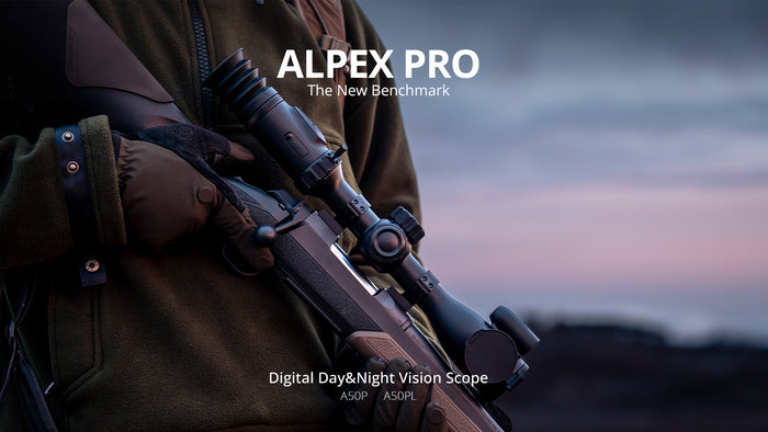 Hikmicro Alpex Pro A50PL LRF / A50 (No LRF) Digital Day and Night Vision Rifle Scope