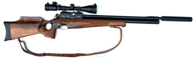 Second Hand Ripley XL9 .22 Air Rifle with NEW Richter Ill Scope, Sound Moderator and Sling - £700.00