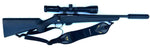 Second Hand Tikka T1x .17HMR Rifle with Scope, Mounts, Silencer and Sling - £680.00