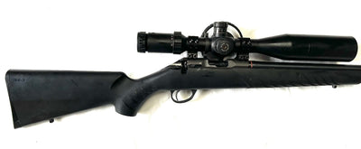 Second Hand Sako Quad .17HMR Rifle with Silencer and Hawke Sidewinder 3-12x50 ILL Scope - £780.00