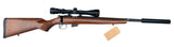 Second Hand CZ .17HMR Rifle with Nikko Stirling 3-9x40 Scope and Silencer - £590.00