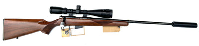 Second Hand CZ .17HMR Rifle with Hawke 4-16x44 Scope and Silencer - £650.00