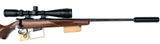 Second Hand CZ .17HMR Rifle with Hawke 4-16x44 Scope and Silencer - £650.00