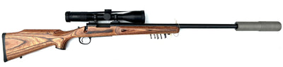 Second Hand Remington 700 .308 Rifle with NEW German Precision Optics 7.5x50 Scope and ASE Silencer - £1250.00