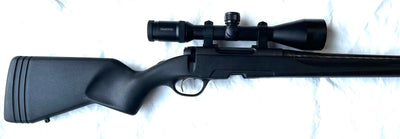 Second Hand Steyr 308 Rifle with Swarovski 2.5-10x56 Scope and Sound Moderator - £1650.00