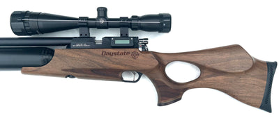 Second Hand Daystae Air Wolf .22 Air Rifle with Silencer and Hawke Varmint Scope - £980.00