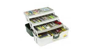 Plano Three-Tray Tackle Box 16.25”L x 9”W x 8.38”H Tackle Box