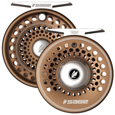 Sage Trout 4/5/6 and 6/7/8 Fly Fishing Lightweight Aluminium Arbor Fly Reel