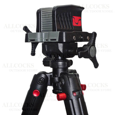 Bog Death Grip Clamping Aluminium Tripod Shooting Stick/Carry Bag Combo