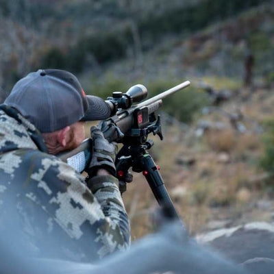 Bog Death Grip Clamping Aluminium Tripod Shooting Stick/Carry Bag Combo