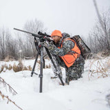 Bog Death Grip Clamping Aluminium Tripod Shooting Stick/Carry Bag Combo