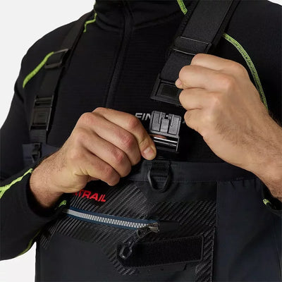 FINNTRAIL Proguide Dark Grey Breathable Stockingfoot Fishing Chest Waders