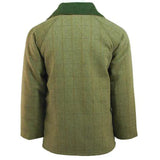 Game Men's Durable Teflon Coated Waterproof Windproof Tweed Shooting Jacket