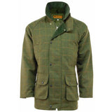 Game Men's Durable Teflon Coated Waterproof Windproof Tweed Shooting Jacket
