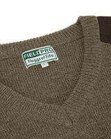 Hoggs of Fife Mens Melrose II V-Neck Marled Shooting Hunting Pullover (Sizes S-3XL)