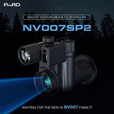 PARD NV007SP2 4K LRF/Non LRF Night Vision Clip On Rifle Scope Attachment Rear Add On