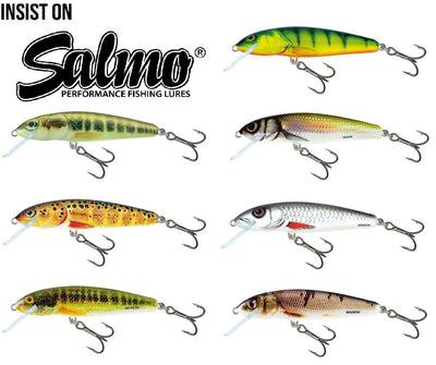 Salmo Minnow 7cm 6g Sinking Fishing Lures